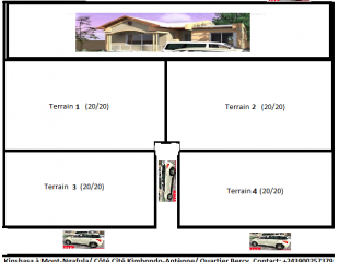 Terrain 20 sur 20 en vente
